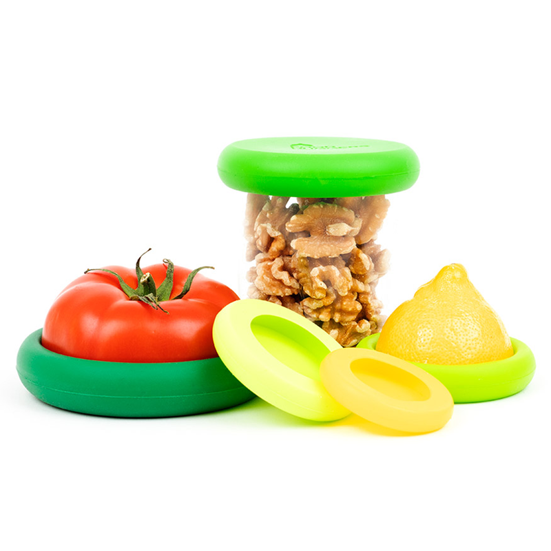 Food Huggers, Set of 5, Multiple Colors