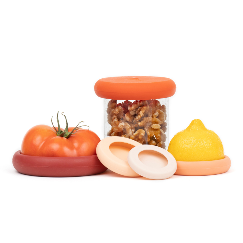 Food Huggers, Set of 5, Multiple Colors
